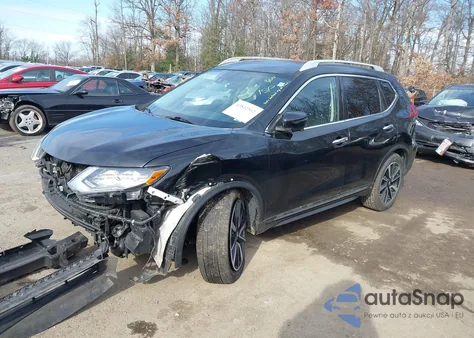 2019 Nissan Rogue Sl z USA, uszkodzony, nr VIN 5N1AT2MT1KC723378